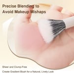 Fluffy Makeup Brush Partial Face Powder Stippling Brush  for Women