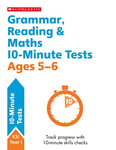 Quick test grammar, reading and maths activities for children ages 5-6 (Year 1). Perfect for Home Learning. (10 Minute SATs Tests)