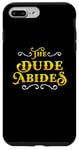 iPhone 7 Plus/8 Plus The Dude Abides Vintage Design For Film Loving Bowler Case