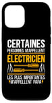 Coque pour iPhone 13 Électricien Plus Importantes M'appellent Papa Fête Des Pères