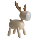 Xmas 2# Älg LED-bordslampa USB-laddningsbar bordslampa AZ11870