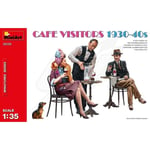 [FR] Miniart CAFE VISITORS 1930-40s KIT 1:35 - MIN38058