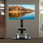 Swivel Mobile TV Floor Stand Mount Home Display for 32"-65" Plasma/LCD/LED