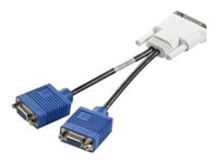 Hp - Vga-Kabel - Dms-59 (Hann) Til Hd-15 (Vga) (Hunn) - Svart - For Quadro Nvs 280, Nvs 290, Nvs 440  Quadro4 280 Nvs