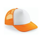 Beechfield Vintage Snapback Trucker - keps - Orange/White - One Size