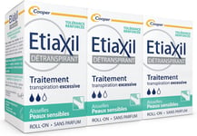 ETIAXIL - Détranspirant - Traitement Transpiration Excessive - Aisselles - Peaux