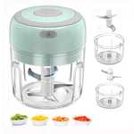 Electric Mini Food Chopper Rechargeable Small Food Processor Agitator V2J38539