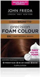 John Frieda Precision Foam Colour 6N, Salon Finish Hair Dye, 100 Percent Grey