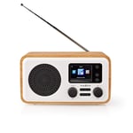 Internet Radio | Bordsdesign | Bluetooth / Wi-Fi | DAB+ / FM / Internet | 2.4 " | Färgskärm | 7 W | Fjärrstyrd | App styrd | Vä