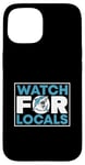 iPhone 15 Watch For Locals Shark Enthusiast Design Case