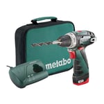 Metabo Powermaxx Cordless Drill Driver with One 2.0Ah Battery & a Soft Bag