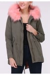 Parka Vert Femme