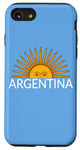 Coque pour iPhone SE (2020) / 7 / 8 Drapeau de l'Argentine - Soleil de l'Argentine - Maillot de sport