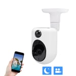 WiFi HD Surveillance Camera Smart Night Vis-ion Two Way Voice Camera Outdoor Wat