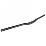 Guidon VTT M-Wave HB-M3.2 en Aluminium Noir Mat 780mm Ø31,8mm avec Rehausse 20mm