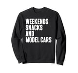 Model Cars I Love Model Cars for Men and Boys Sweatshirt