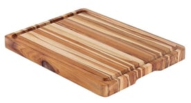 Billot de boucher en bois de teck FSC 50x38x4cm. (XL)