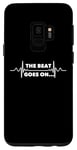 Galaxy S9 Saying The Beat Goes On Heart Recovery Surgery Women Men Pun Case