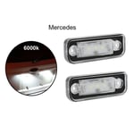 Mercedes w203 w211 C219 R171 Tesla Led skyltbelysning styling