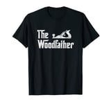 The Woodfather - Movie Buff Woodworker's Woodworking T-Shirt