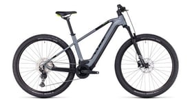 Vtt electrique semi rigide cube reaction hybrid pro 750 shimano deore 11v 750 wh 27 5   gris flash 2023