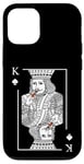 iPhone 12/12 Pro Poker Player Design for a casino party - King with Cigar Case