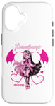 iPhone 16 Monster High Alumni - Draculaura Heart Wings Case