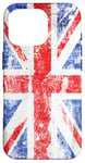 iPhone 16 Pro Grunge British Flag Art. The Union Jack Case