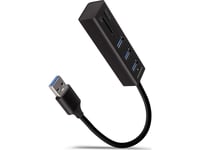 Axagon Hma-Cr3a Multiport Hub, Usb 3.0 Typ A, 3X Usb-A, Sd, Microsd