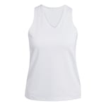 adidas Women's Club Tennis Climacool V-Neck Tank, White, S