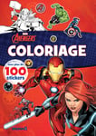 Marvel Avengers - Coloriage avec plus de 100 stickers (Black Widow et Iron Man) (Jeunesse)