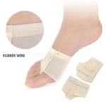 Belly Ballet Dance Toe Pad Practice Shoe Foot Thong Care Tool Ha Khaki S