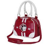 Betty Boop Varsity-Sac à Main Bowling Fashion, Bordeaux, 22 x 16 cm