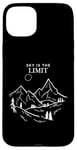 Coque pour iPhone 15 Plus Le ciel est la limite, la grandeur du mont