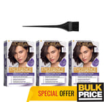 L'Oréal Excellence Cool Creme Permanent Hair Color Anti-Brass All Colors 3-Pack