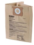 DeWalt DXV15T Toolbox 15L Wet & Dry Vacuum Cleaner Dust Bags - 3 in Package