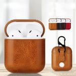 Leather Soft Skin Case For Apple Airpods 1 2 1st 2nd Gen Earphones Pu Cover