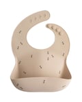 Smekke Baby | Mushie Silikon Baby Bib - Bees