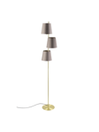 EGLO ALMEIDA 2 floor lamp brushed brass