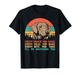 Every Snack You Make Labrador Dog Vintage T-Shirt