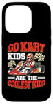 iPhone 14 Pro Go Kart Kid - Go Kart Racing Boys Kids Case