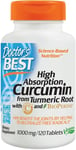 Doctor's Best High Absorption Curcumin From Turmeric Root with C3 Complex & BioP