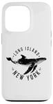 iPhone 13 Pro Long Island New York Souvenir NY Whale Ocean Nautical Case