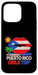 Coque pour iPhone 15 Pro Max Porto Rico Girls Trip Tropical Vacation Vibes