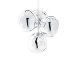 Tom Dixon Melt Chandelier mini taklampa silver