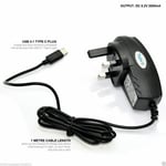 Mains Travel Wall Charger For Doro 8050 8050, 8080, 8100 & 8200 Smartphone UK