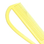 (Yellow)Hair Highlighting Tail Comb Pintail Comb Setting Hair Comfortable Gr