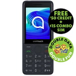 Warehouse Mobile TCL OneTouch 4042S Bundle Dark Night Grey