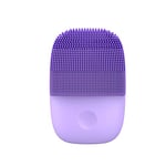 inFace Brosse de Nettoyage du Visage Outils de Soins de Peau en Silicone Etanche Sonic Cleanser Beauty Massager Violet