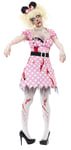 Smiffys Women's Zombie Rodent Costume M - US Size 10-12 Pink (US IMPORT)
